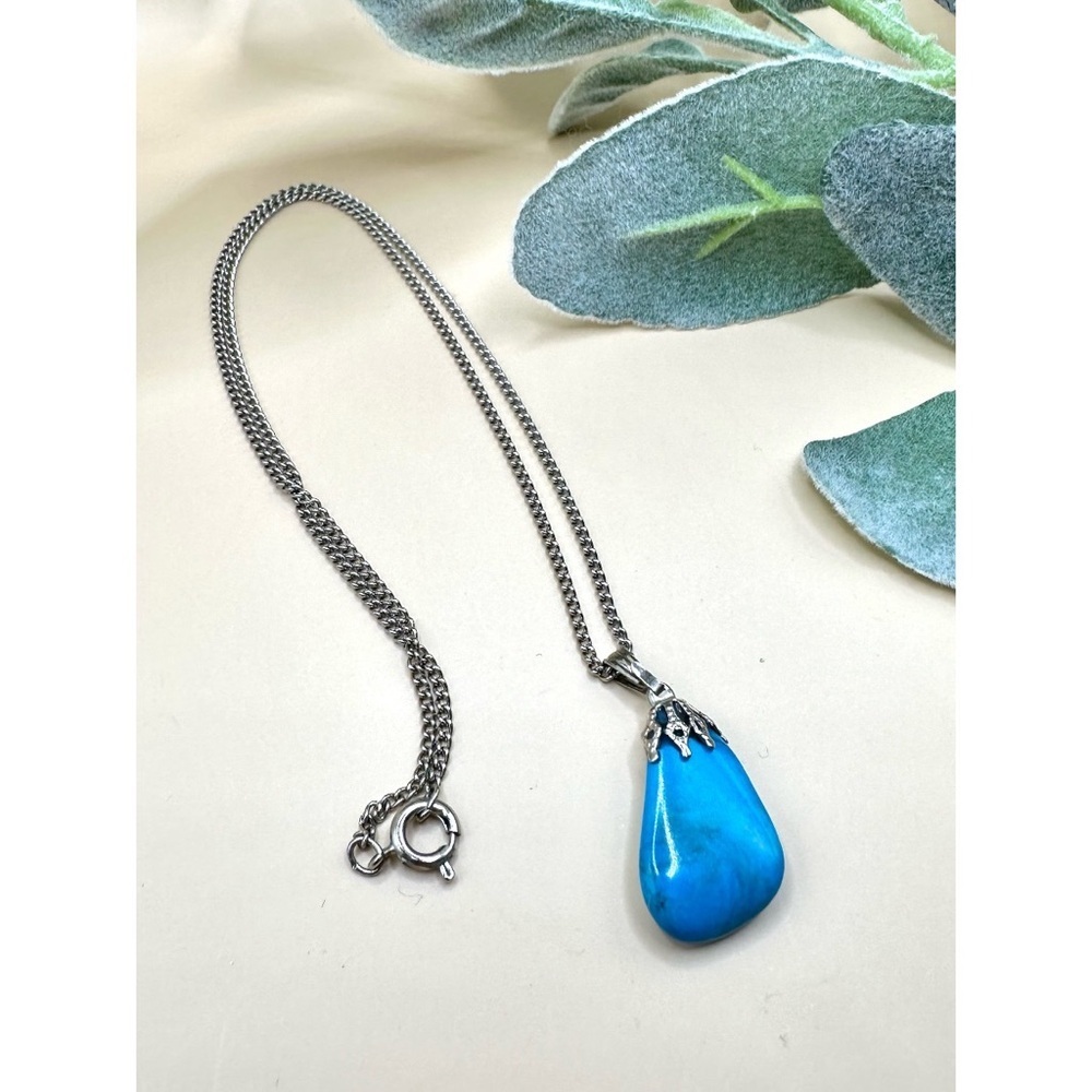 Vintage Polished gemstone necklace